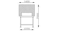 Ermes 90 - Disegno tecnico